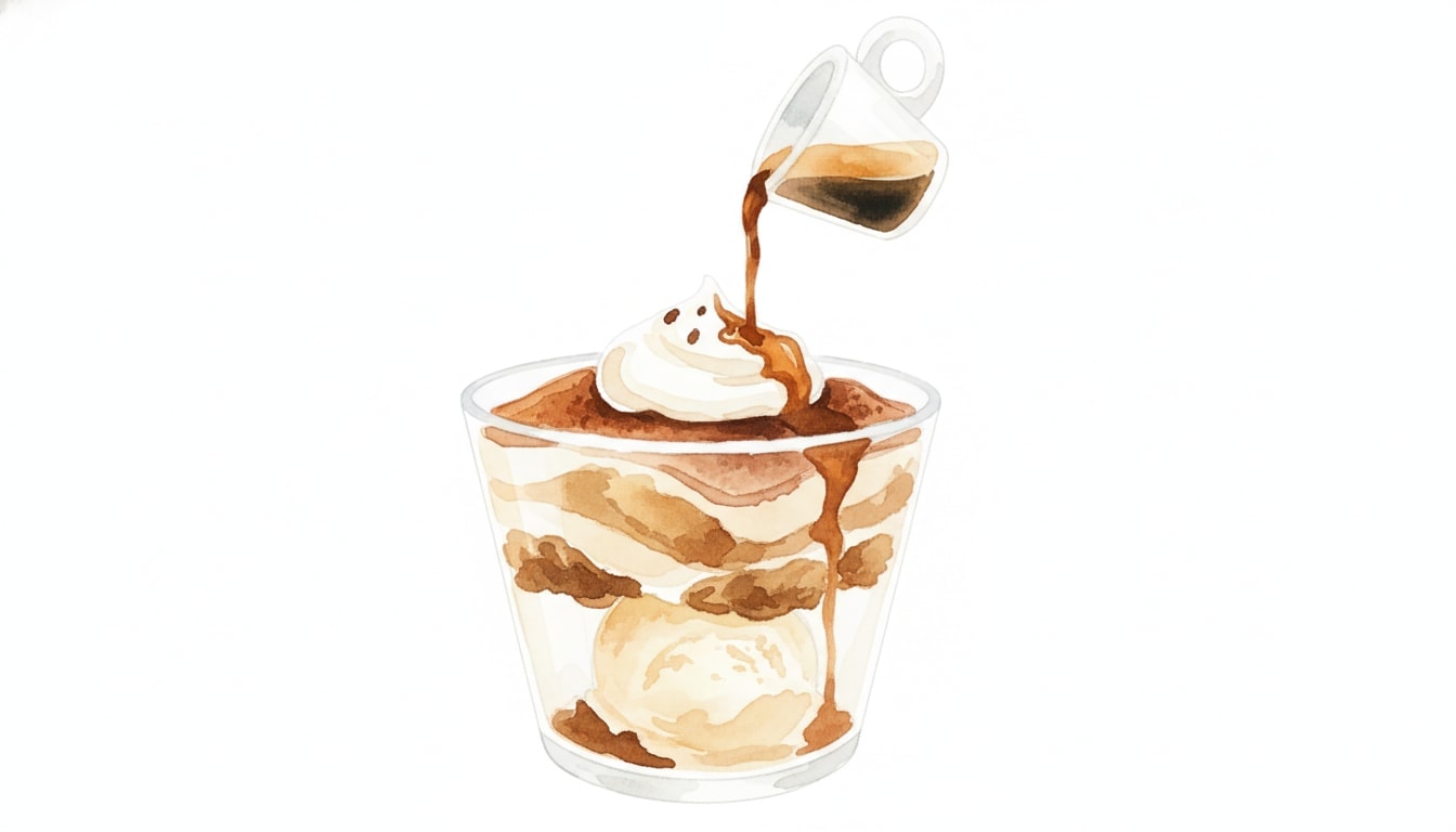 Tiramisu Affogato