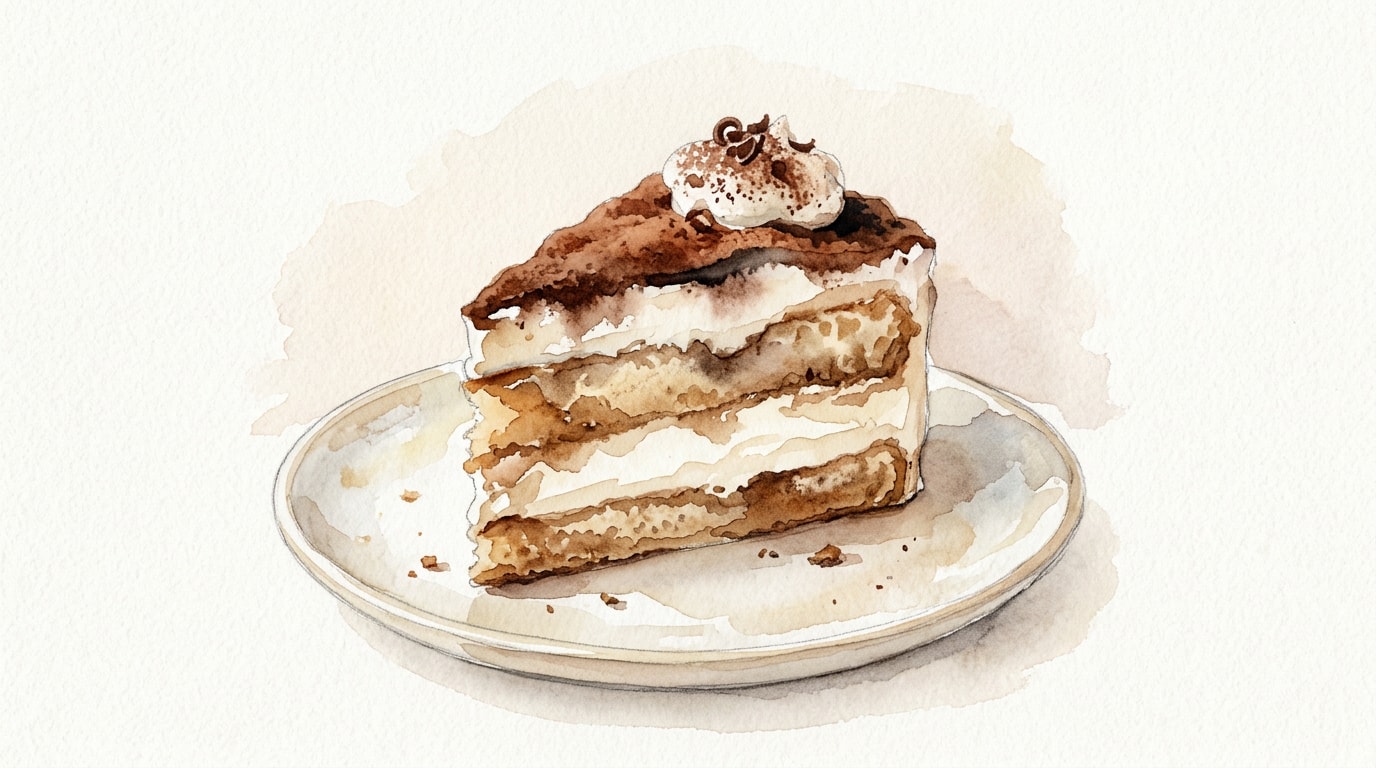 Tiramisu Layer Cake