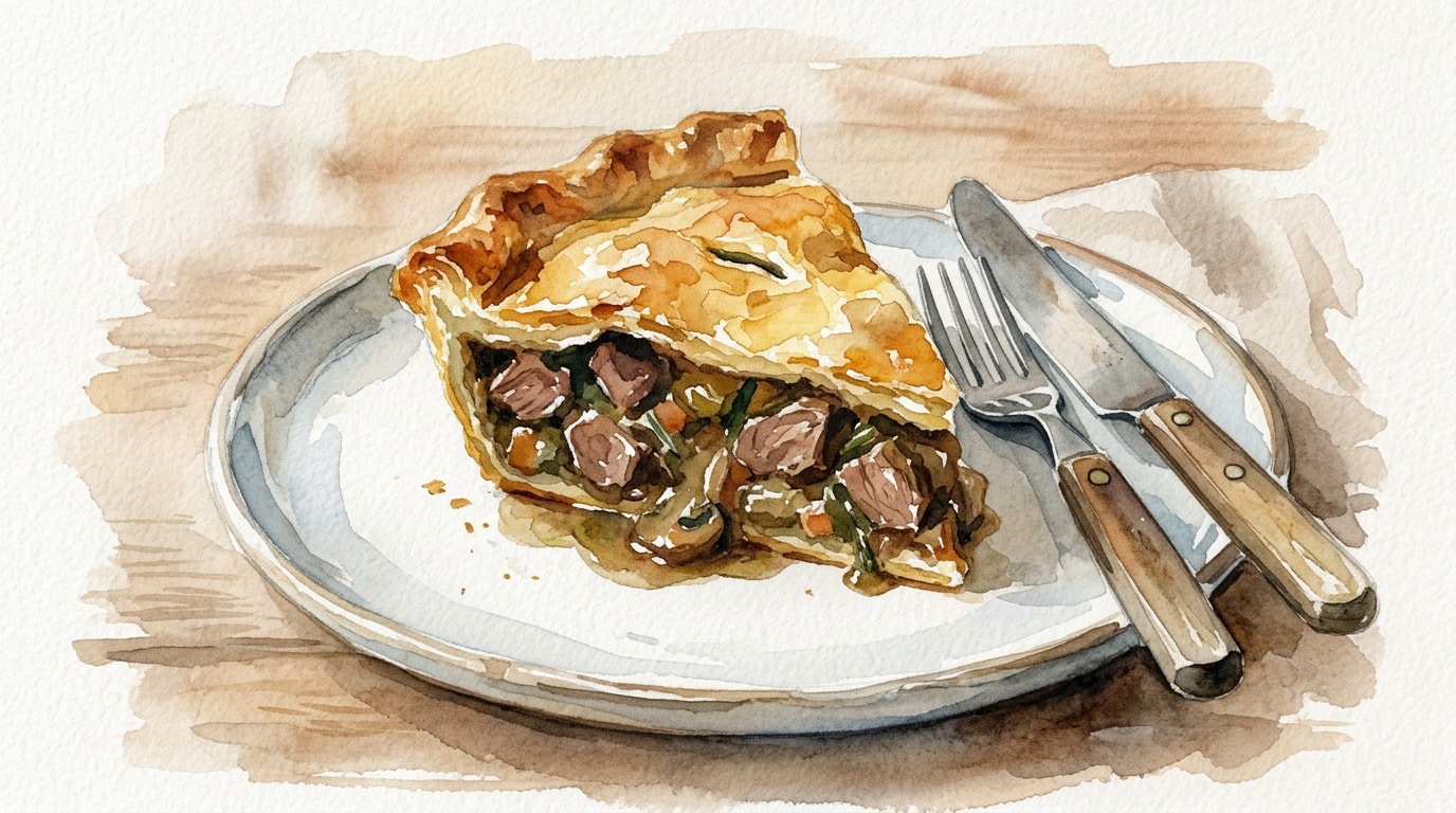 Traditional British Game Pie