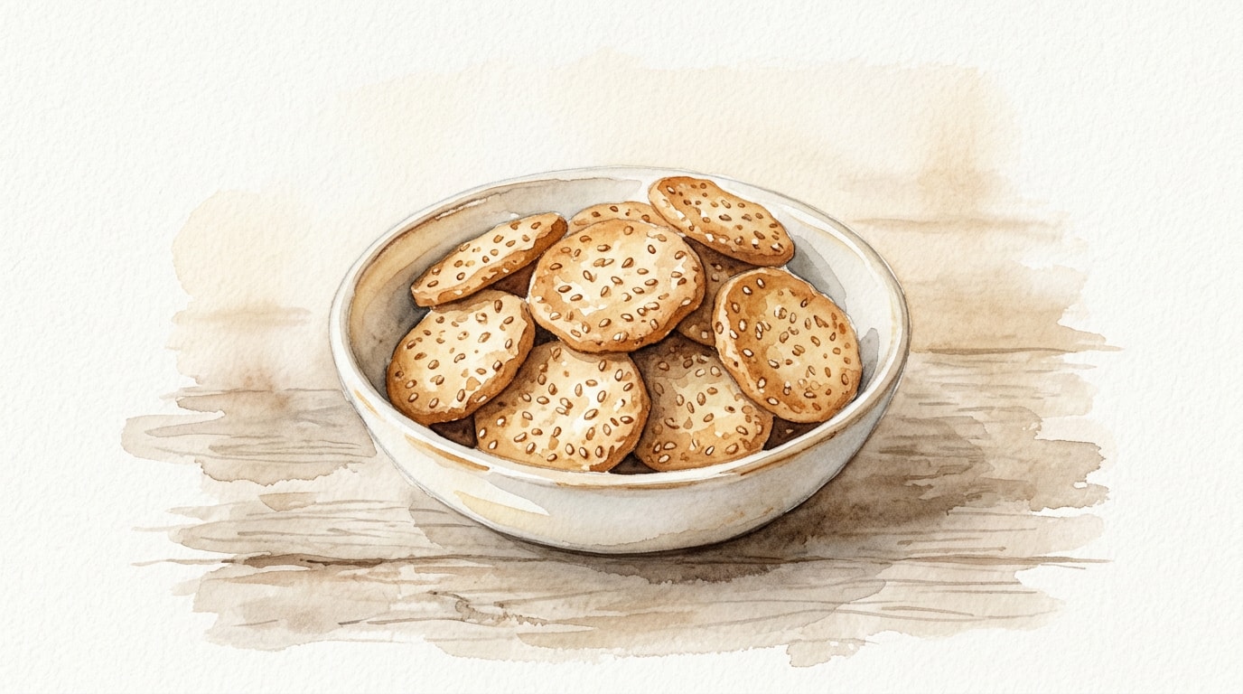 Traditional Gullah Geechee Benne Wafers