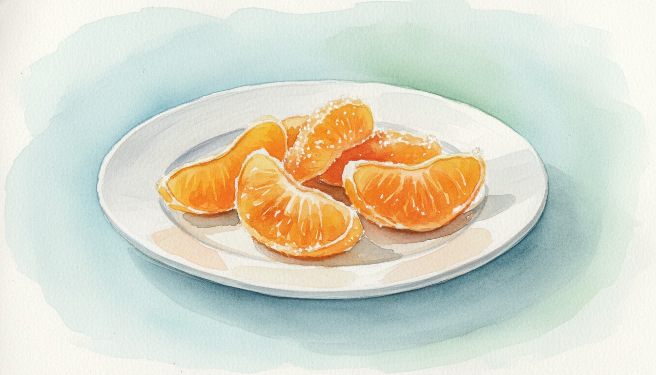 Translucent Glacé Clementine Segments