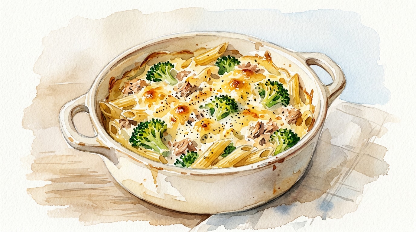 Tuna and Broccoli Pasta Bake