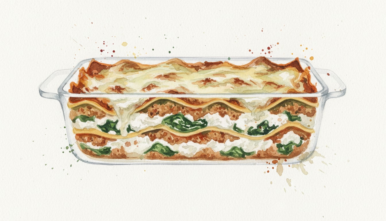 Turkey, Spinach and Ricotta Lasagne