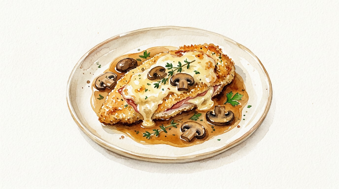 Turkey Valdostana With Marsala Sauce