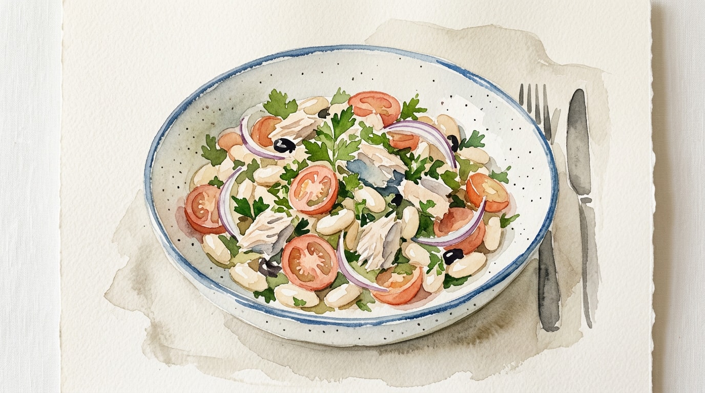 Tuscan Tuna and White Bean Salad