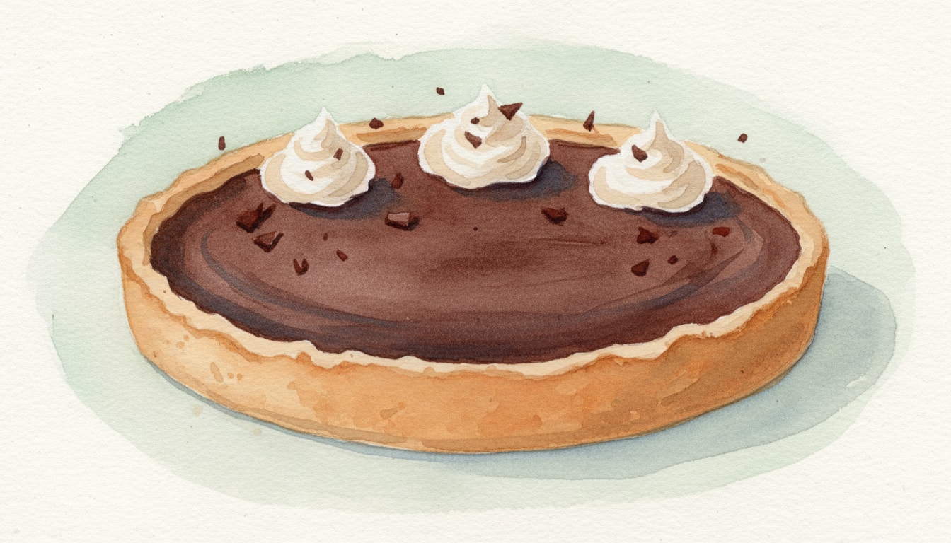 Vegan Chocolate Pudding Pie