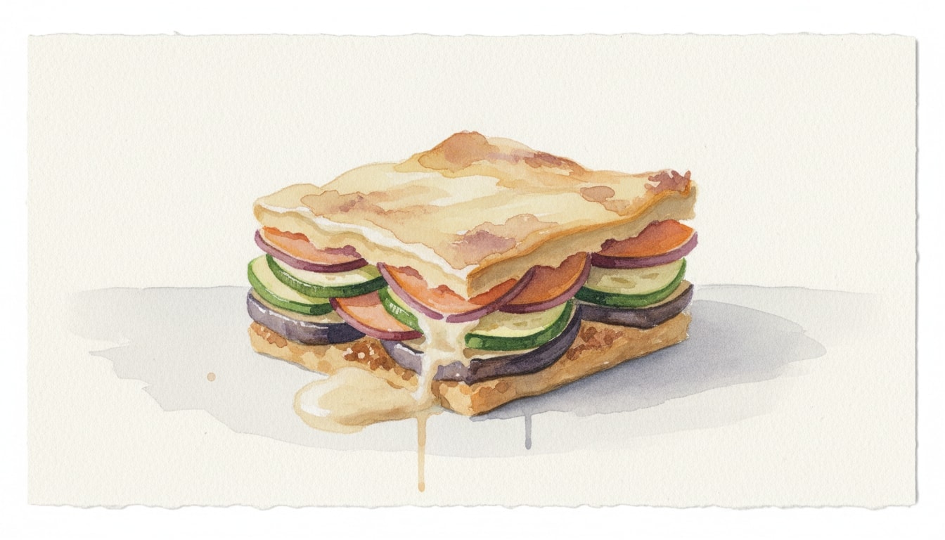 Vegan Moussaka with Sweet Potatoes