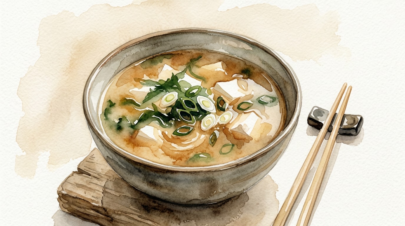 Vegetarian Japanese Miso Soup
