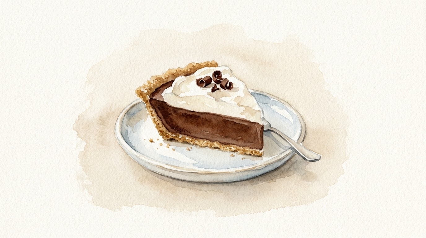 Velvet Chocolate Silk Pie