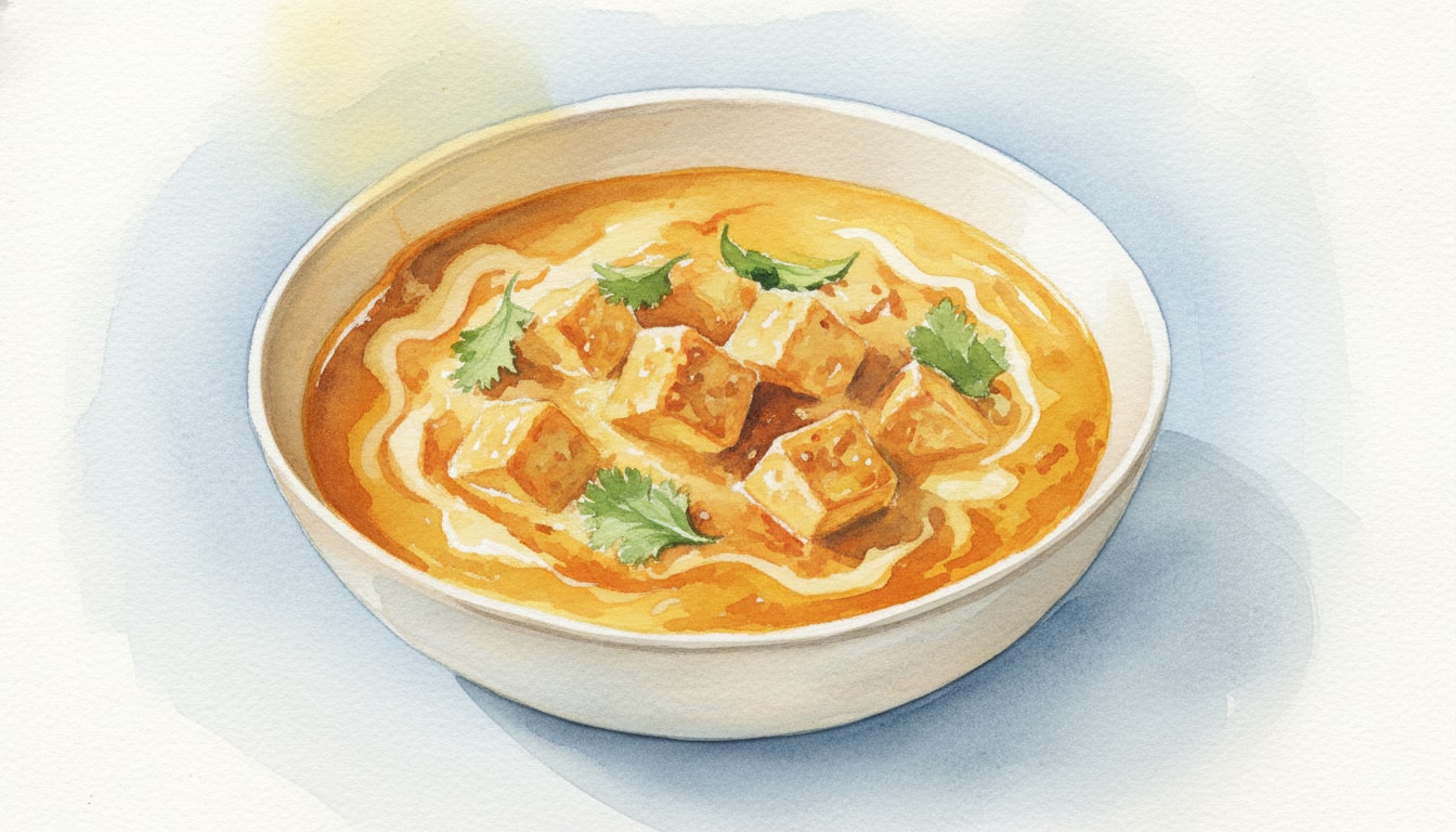 Velvety Golden Coconut & Tofu Curry
