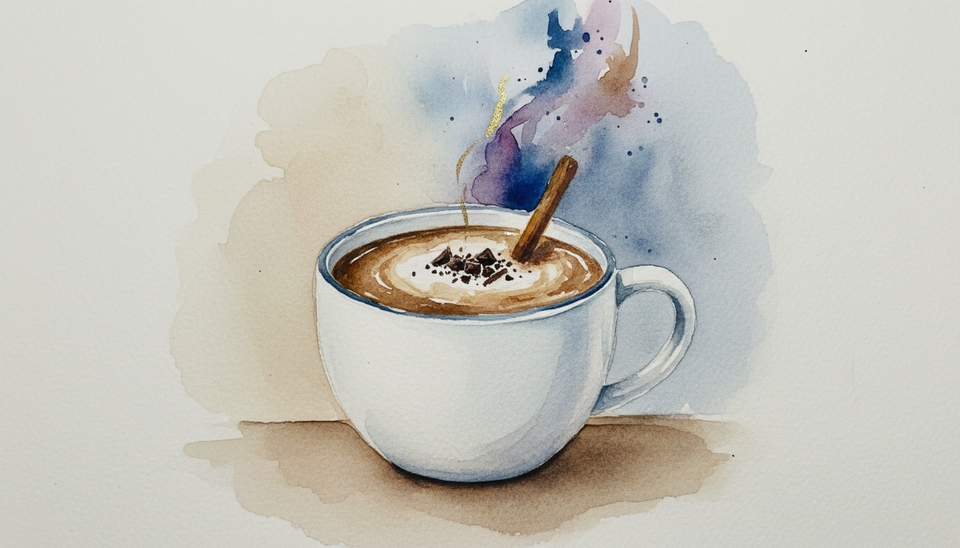 Velvety Spiked Dark Hot Chocolate