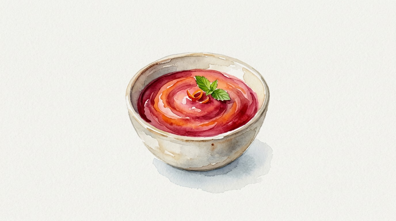 Vibrant Blood Orange Curd