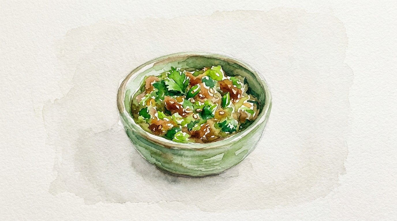 Vibrant Cilantro Date Chutney
