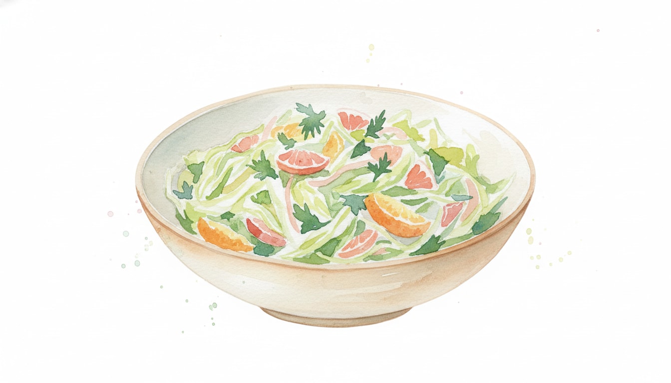 Vibrant Citrus Napa Slaw