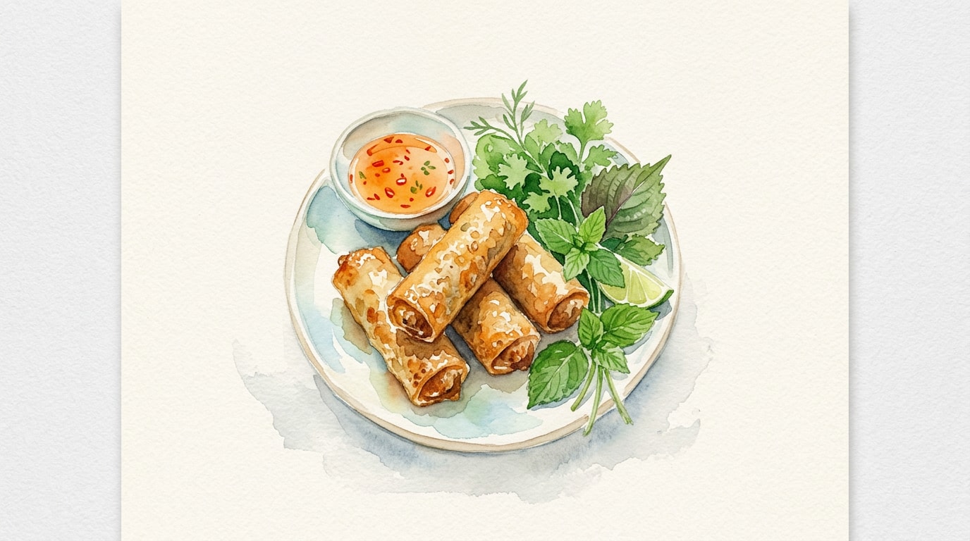Vietnamese Fried Spring Rolls (Cha Gio)