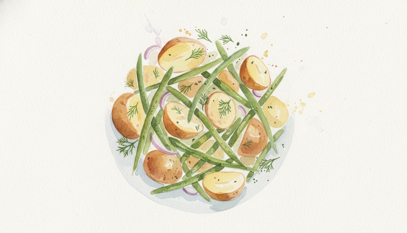 Warm Potato and Green Bean Salad