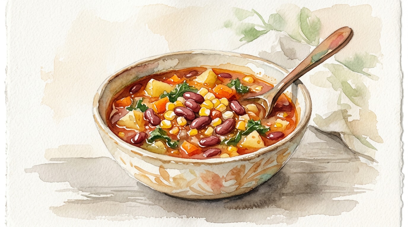 Warming Kenyan Githeri Stew