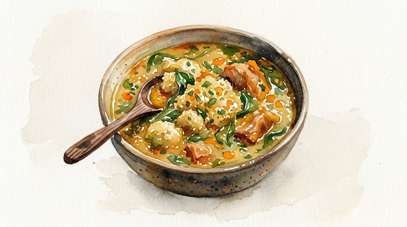 Warming West African Egusi Soup