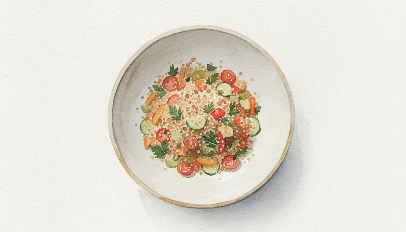 Whole-Wheat Couscous Salad