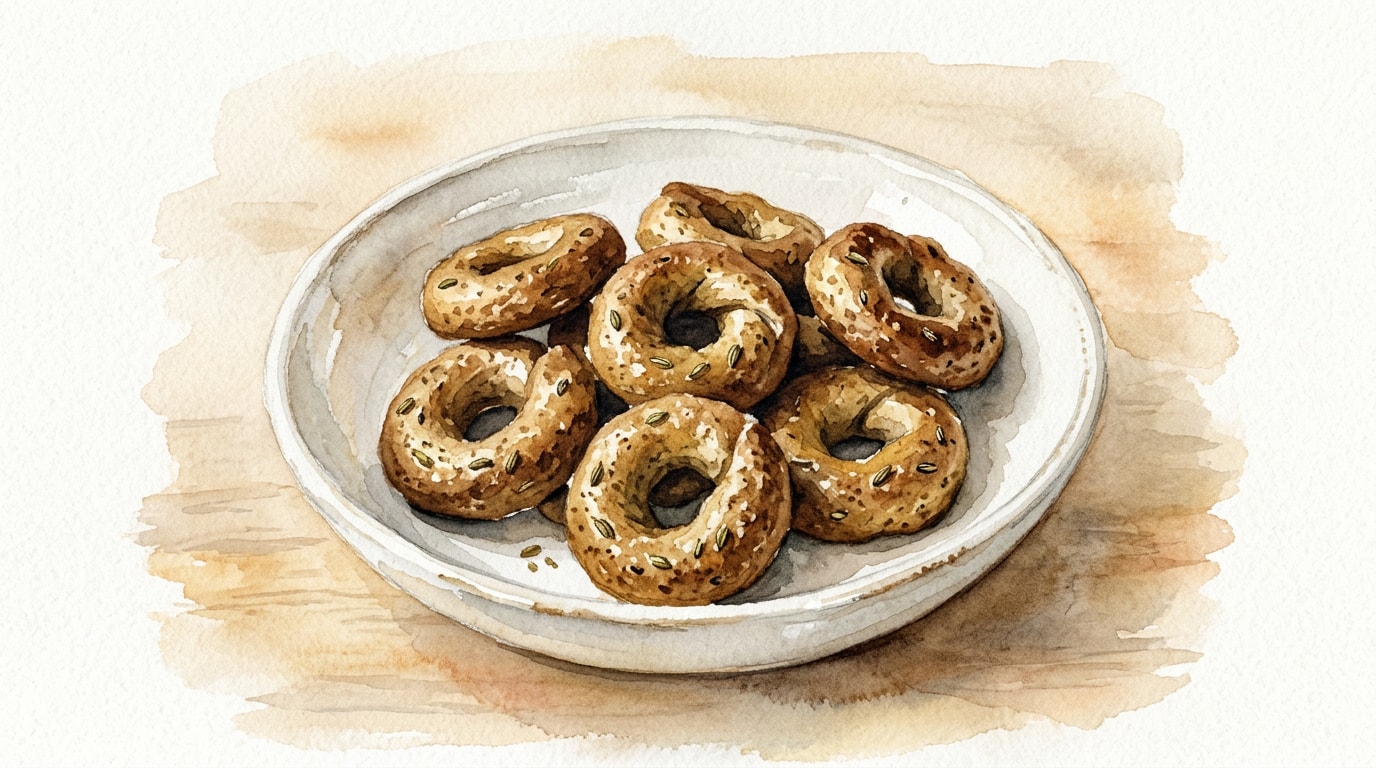 Whole Wheat Fennel Taralli