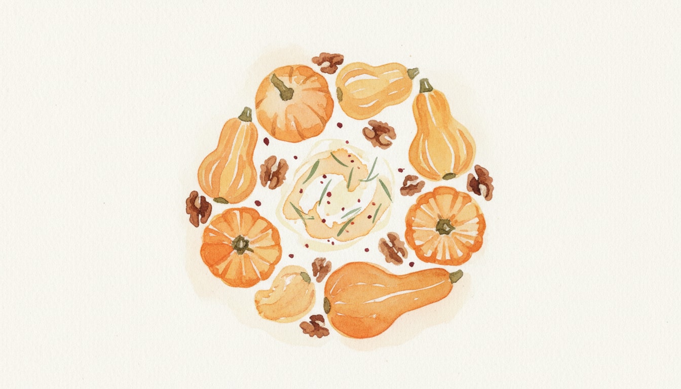 Winter Squash and Walnut Spread