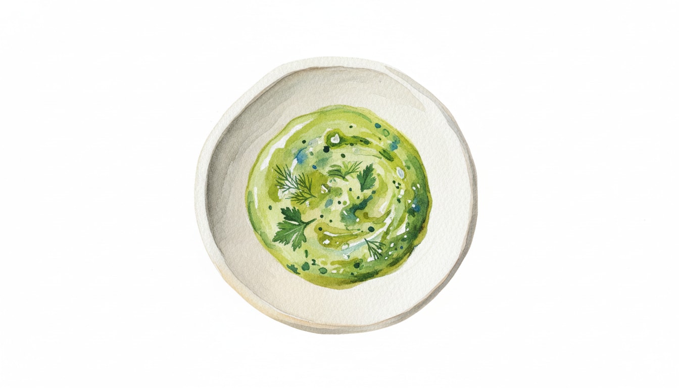 Zero-Waste Asparagus End & Herb Vinaigrette