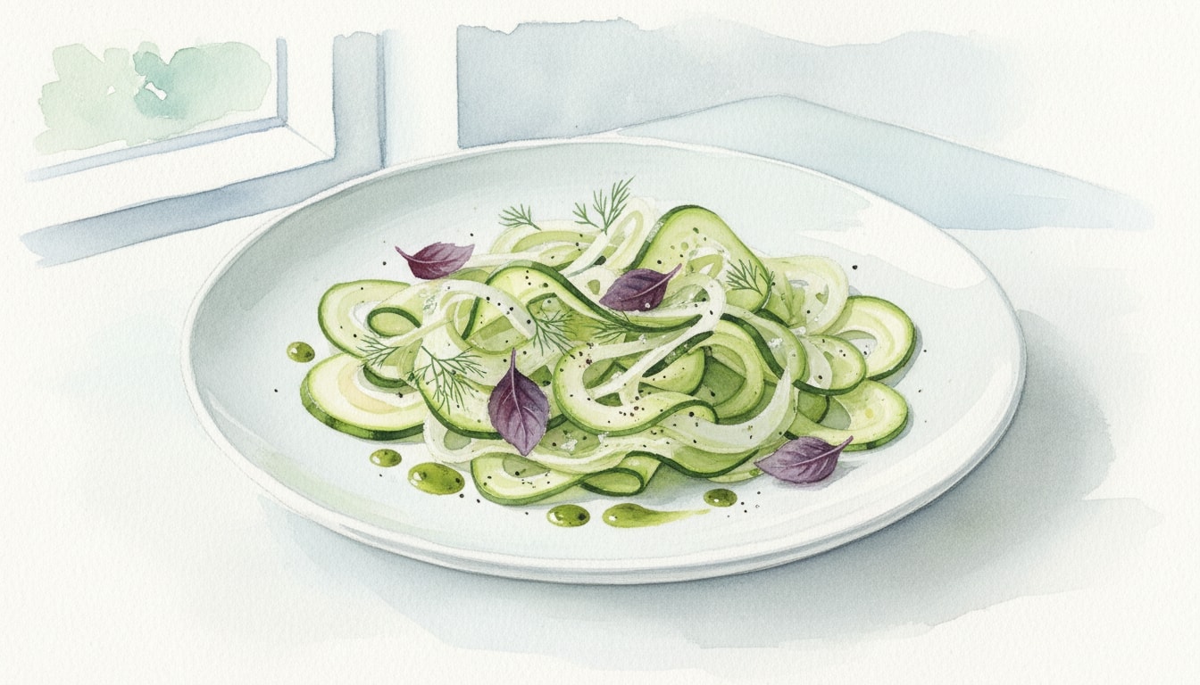 Zucchini and Fennel Salad